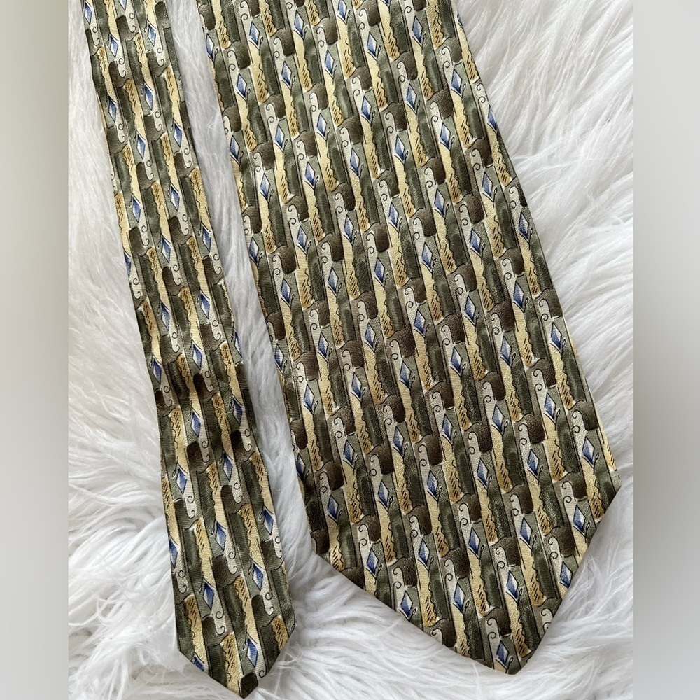 Vintage J. Garcia 1996 Like A Twittering Machine Tie Silk 60”